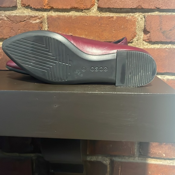 Ecco Leather Tassel Loafers Cordivan - Picture 5 of 6